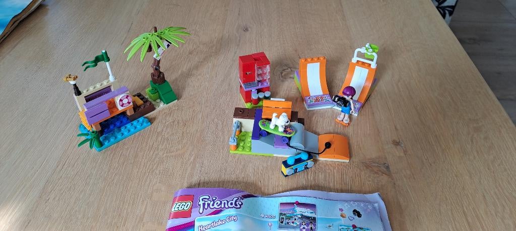 LEGO Friends Heartlake Skate Park - 41099., Gebruikt, Lego, Friends, Ophalen of Verzenden