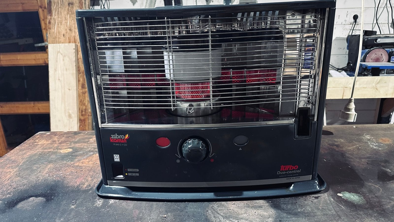 Zibro Kamin R 845 C+CO Petroleumkachel - Turbo Duo-control., Gebruikt, Overige brandstoffen, Petroleumkachel, Ophalen of Verzenden