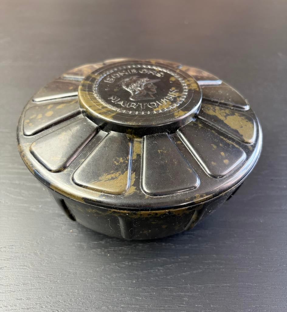 Art Deco bakelieten bonbon doos Martouguin ebena Belgie, Ophalen of Verzenden