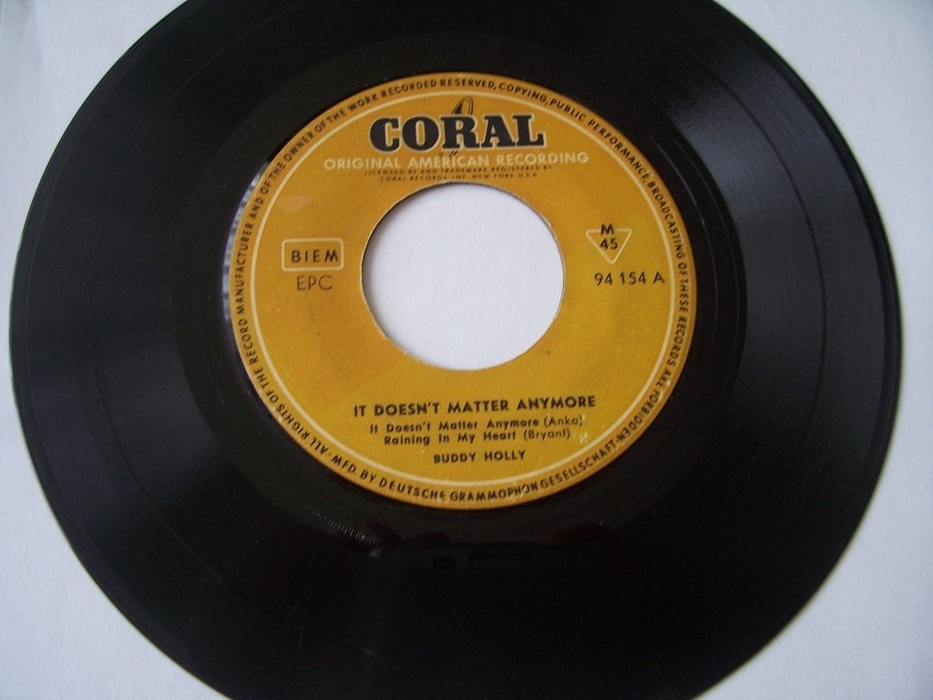 Buddy Holly /Coral EP 94154, Rock, Gebruikt, Verzenden, 7 inch
