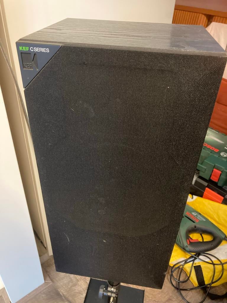KEF C30 Boxen - Prachtig Geluid!, Gebruikt, 120 watt of meer, Front, Rear of Stereo speakers, Ophalen