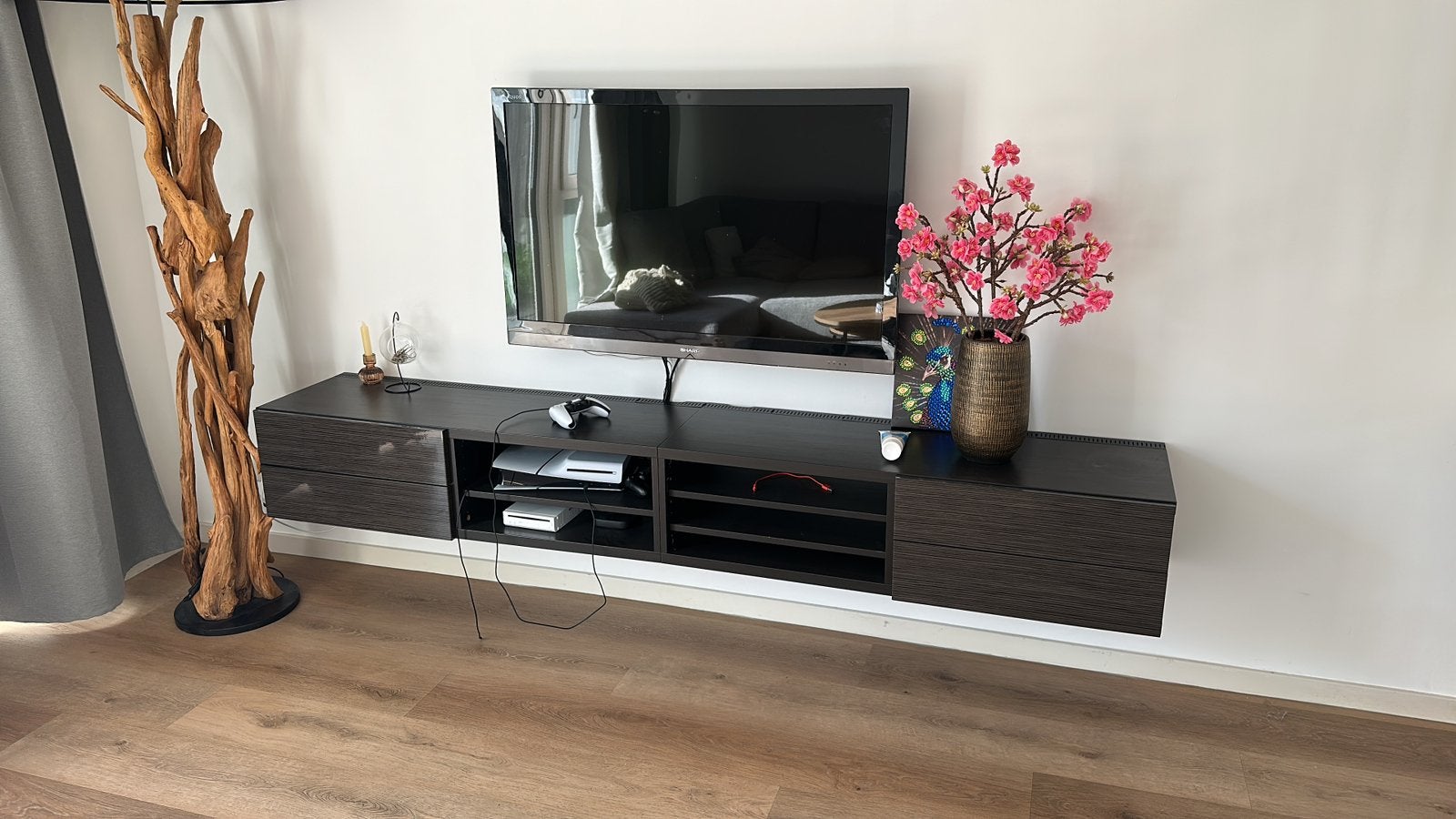 Tv meubel, Ophalen, Zo goed als nieuw, 200 cm of meer, Minder dan 100 cm