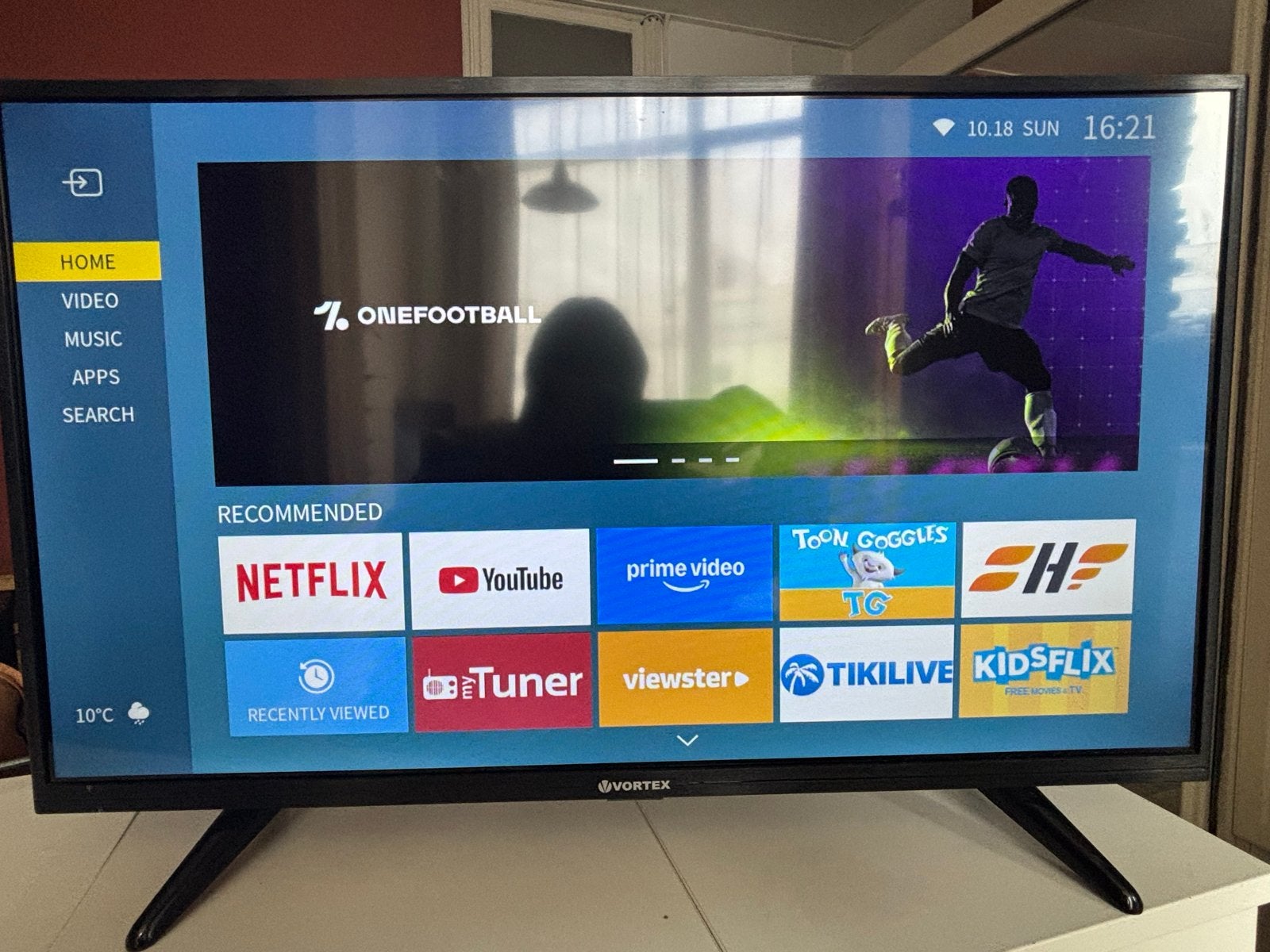 Vortex Smart TV 32 inch (zonder afstandsbediening), 80 tot 100 cm, Smart TV, Ophalen, Overige merken