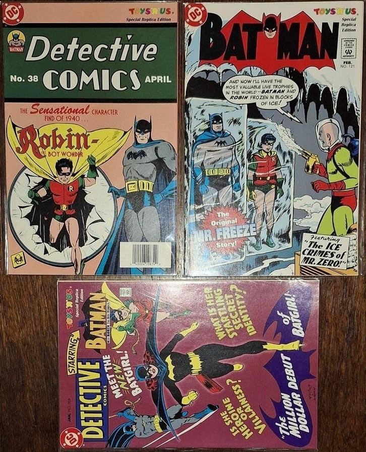 3x Detective Comics 38 121 359 • Toys"R"Us Replica Edition, Verzenden, Zo goed als nieuw, Amerika