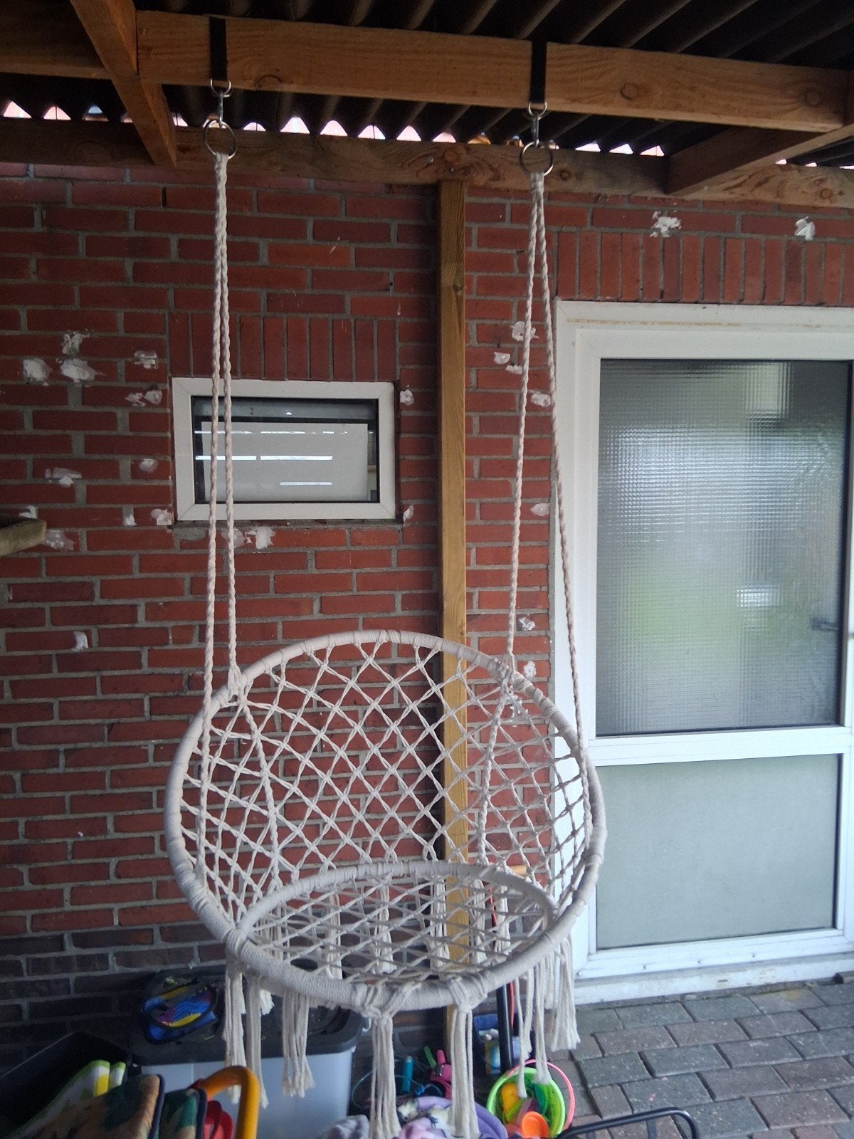 Hangstoel, Huis en Inrichting, Stoelen, Ophalen, Wit, Eén