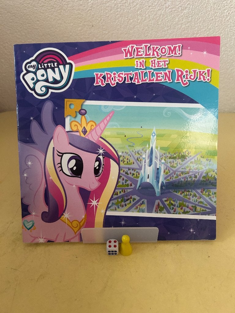 My Little Pony Boek - Welkom in het Kristallen Rijk, Ophalen of Verzenden, Zo goed als nieuw