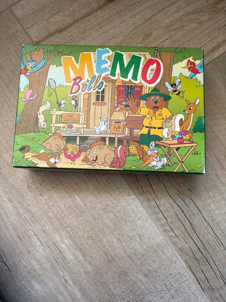 Bollo Memo Memorie Spel - Compleet en Gebruikt, Een of twee spelers, Ophalen of Verzenden, Gebruikt