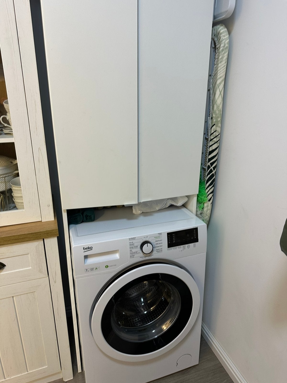 Wasmachine kast, Huis en Inrichting, Kasten | Stellingkasten, Ophalen, Zo goed als nieuw