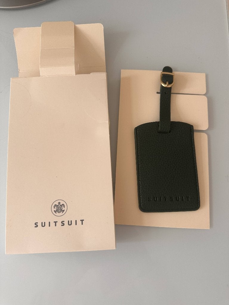 SUITSUIT bagagelabel / kofferlabel - Nieuw in doos, 20 tot 30 cm, Zwart, Minder dan 40 cm, Ophalen of Verzenden