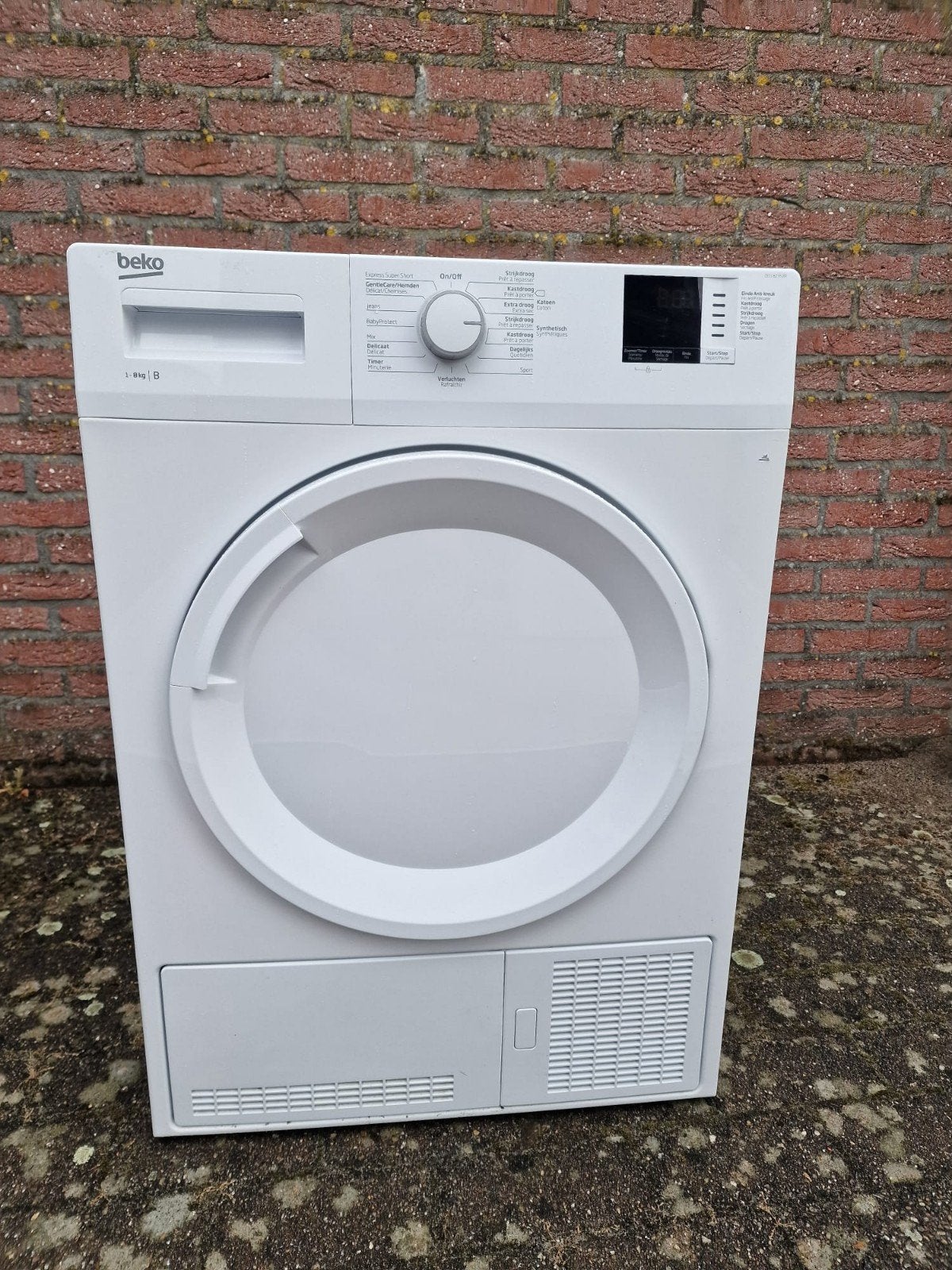 Beko DCU B235 BX Condensdroger - Zo goed als nieuw, Witgoed en Apparatuur, Ophalen