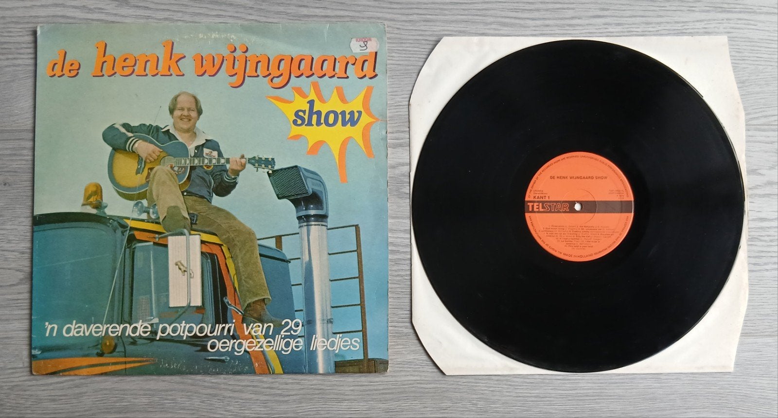 Henk Wijngaard - De Henk Wijngaard Show - Vinyl LP, Cd's en Dvd's, Ophalen of Verzenden, Gebruikt, 12 inch, Levenslied of Smartlap