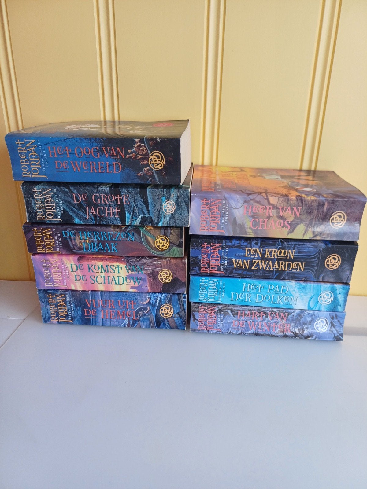 Het rad des tijds 1 tm 9, Ophalen of Verzenden, Gelezen, Robert Jordan