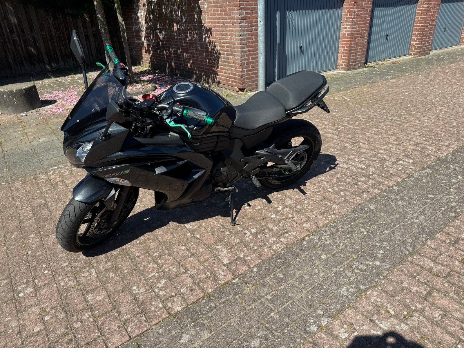 Kawasaki 650 ER-6F Sportmotor - Zwart, Goed Onderhouden, Motoren, Motoren | Kawasaki, 2 cilinders, Sportuitlaat, Sport, Meer dan 35 kW