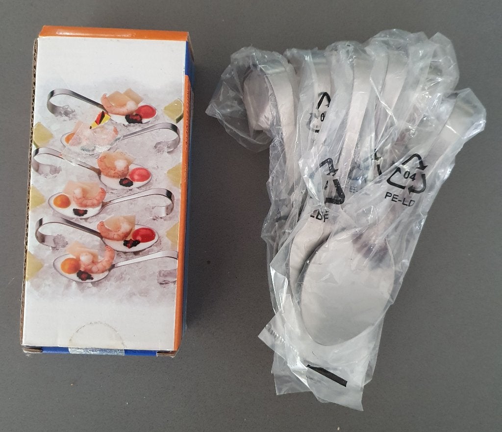 Amuselepels, Los bestek, Nieuw, Ophalen of Verzenden, Rvs of Chroom