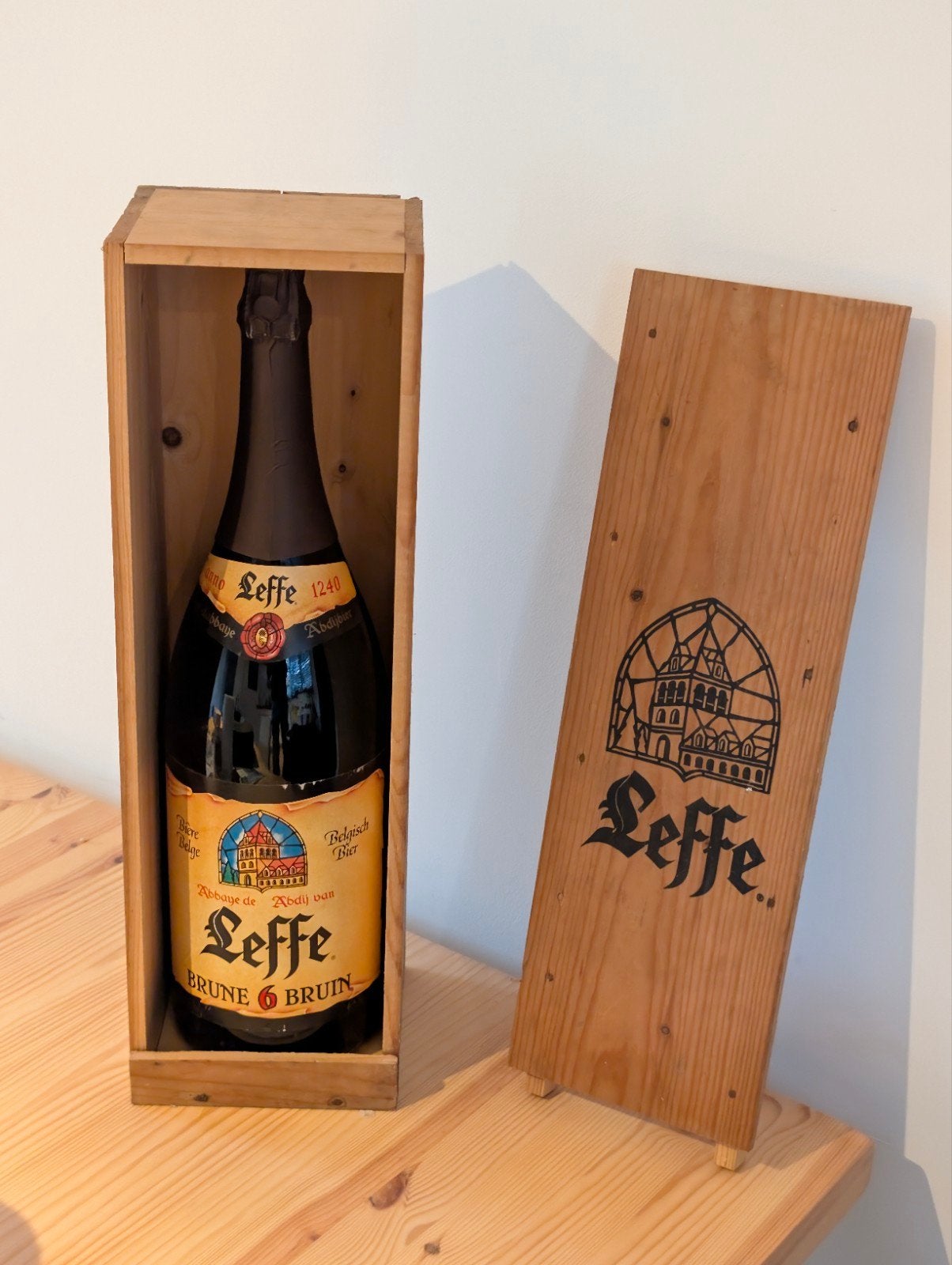 Leffe Bruin 2002 Jeroboam (3L) - Zeldzaam Verzamelobject, Ophalen