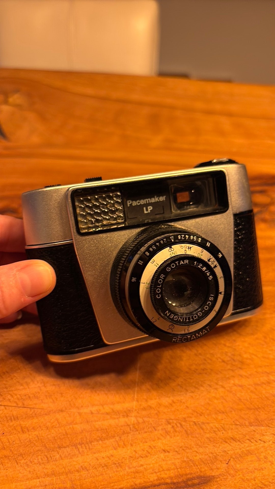 Vintage camera Pacemaker LP, Ophalen of Verzenden, Gebruikt, Compact, Overige Merken