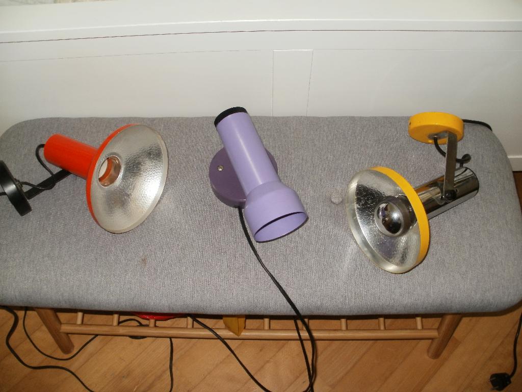 Philps NWS wandspot vintage, Ophalen of Verzenden, Gebruikt, Metaal