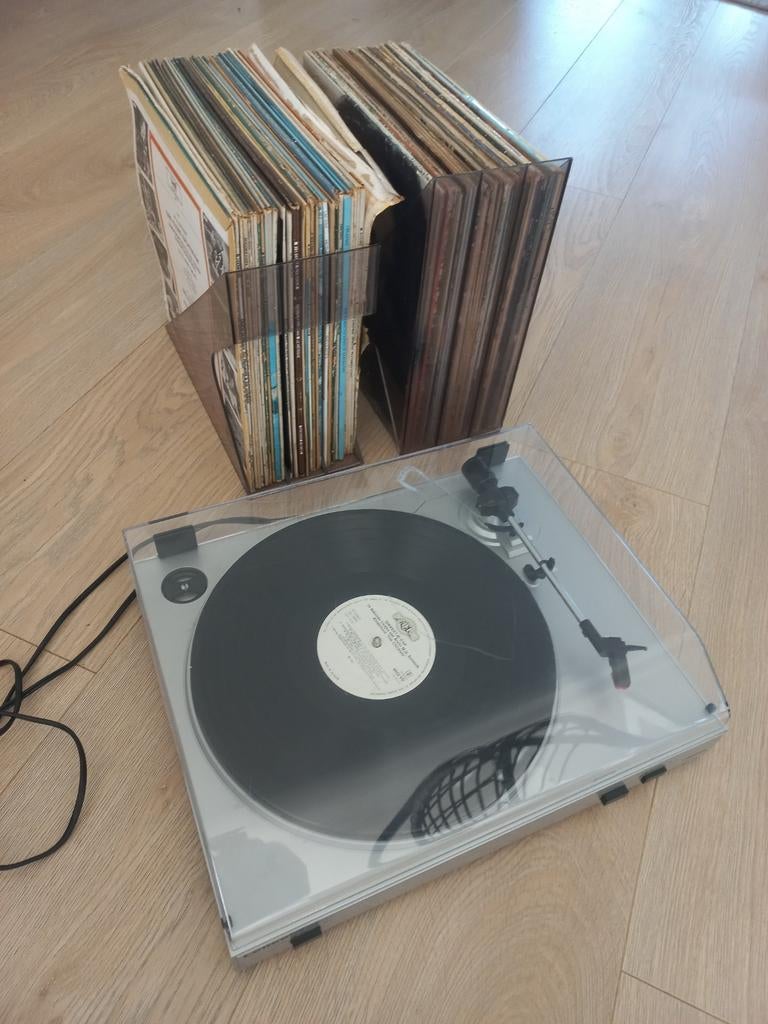Lenco platenspeler L-3866USB met grote platencollectie, Ophalen