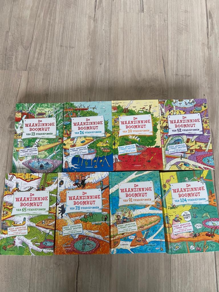 De waanzinnige boomhut boem 1 tot en met 8, Ophalen, Zo goed als nieuw