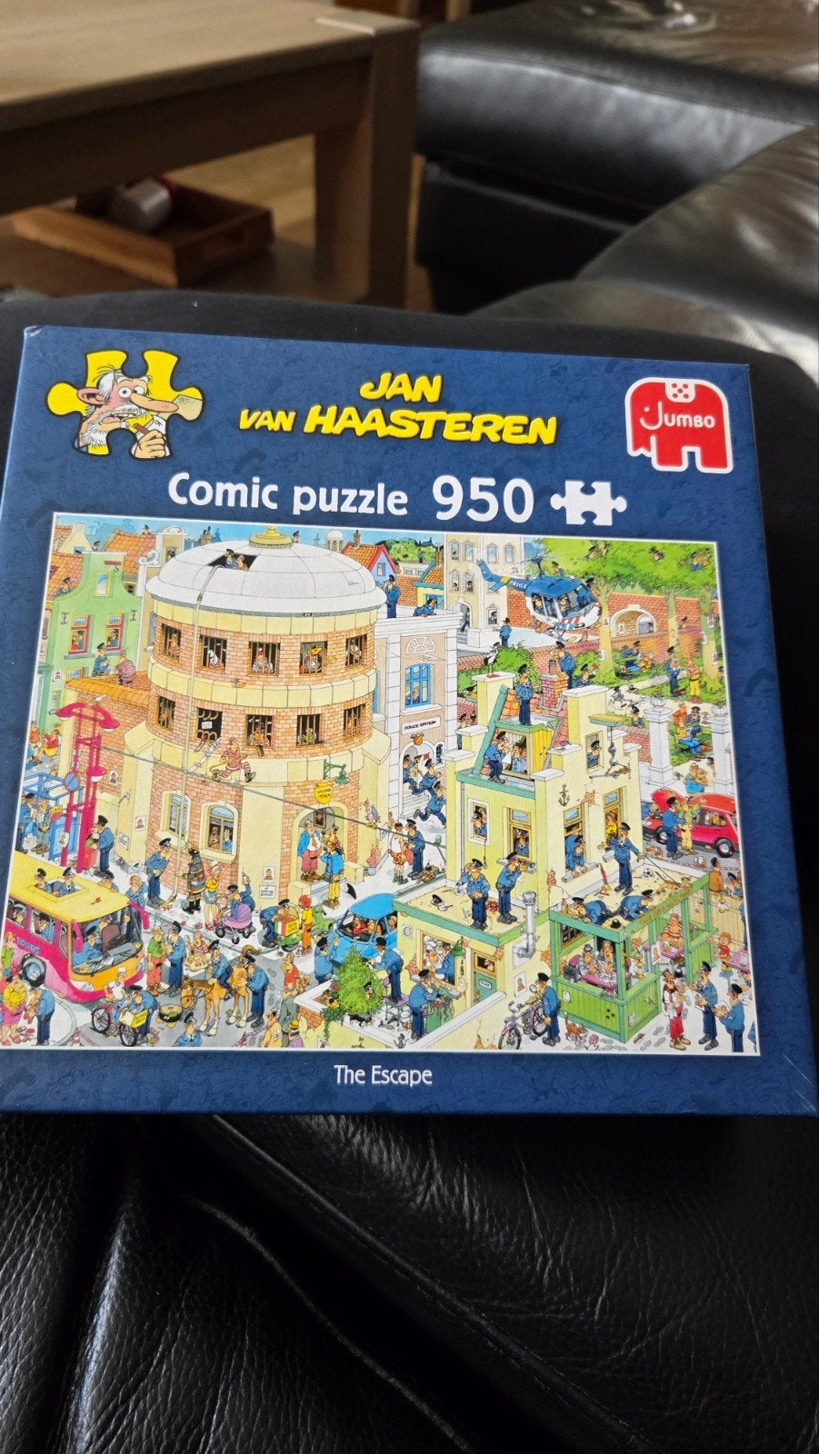 Jan van Haasteren Comic Puzzel - The Escape (950 stukjes), Ophalen, 500 t/m 1500 stukjes, Zo goed als nieuw, Legpuzzel