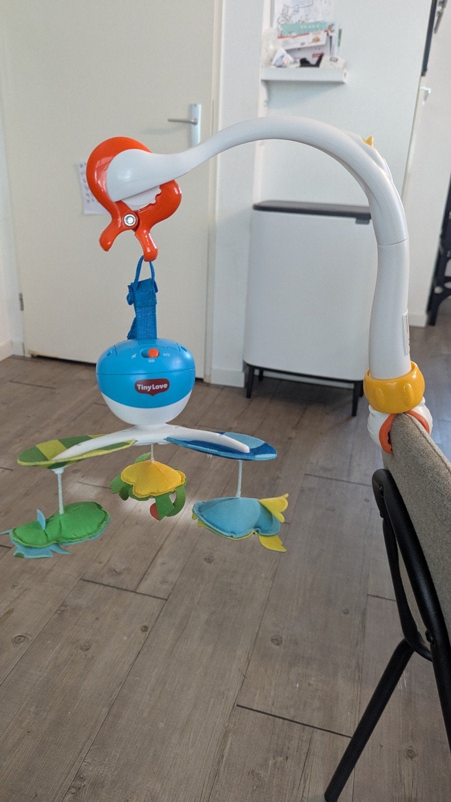 Tiny Love muziekmobiel, Kinderen en Baby's, Speelgoed | Babyspeelgoed, Ophalen of Verzenden, Gebruikt, Mobiel