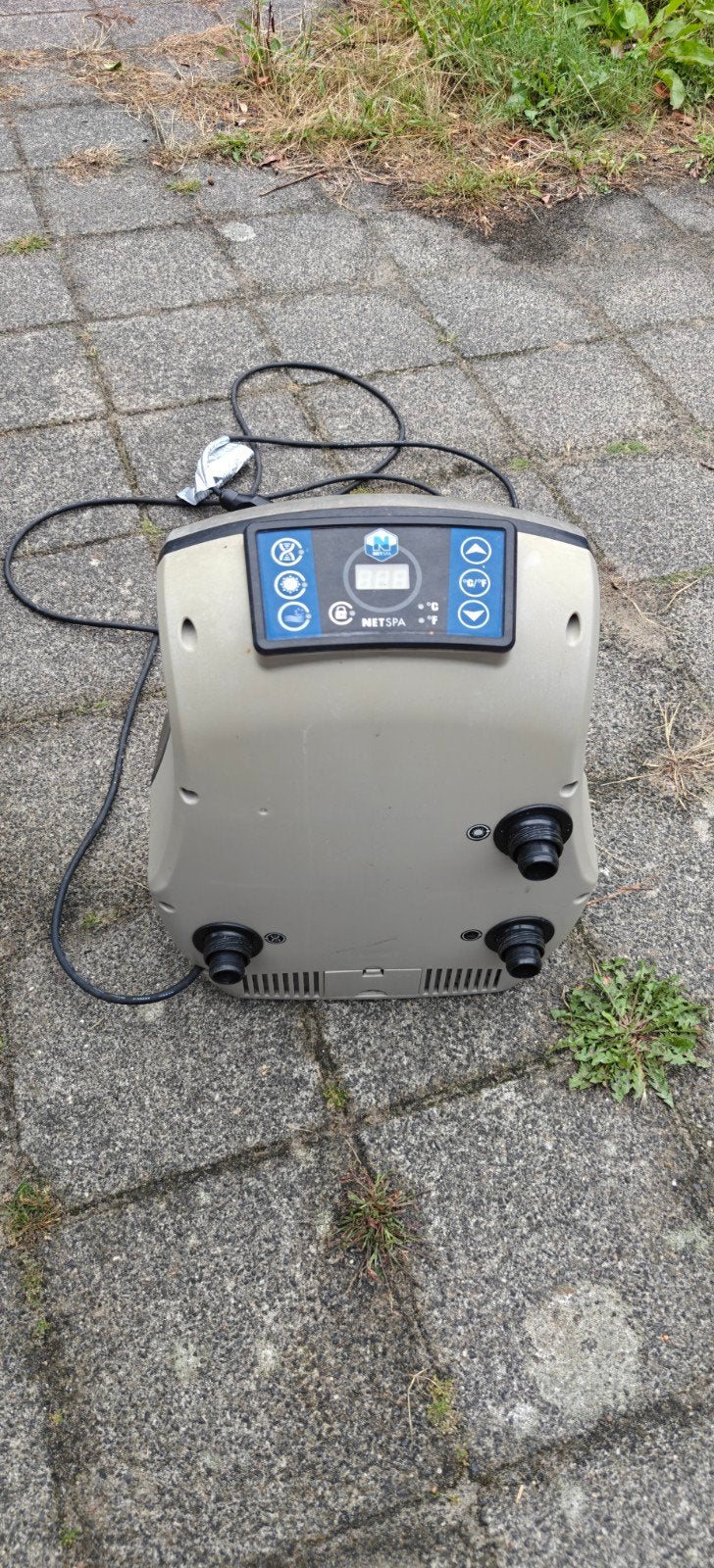 Poolstar Netspa Zwembadpomp met verwarming en bubbelfunctie, Tuin en Terras, Ophalen of Verzenden, Gebruikt