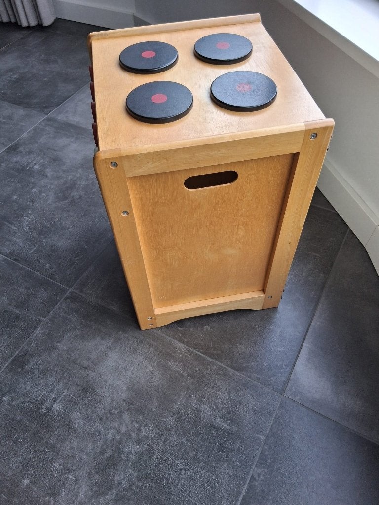 houten speelkeukentje, Ophalen of Verzenden, Gebruikt, Hout, Speelkeuken