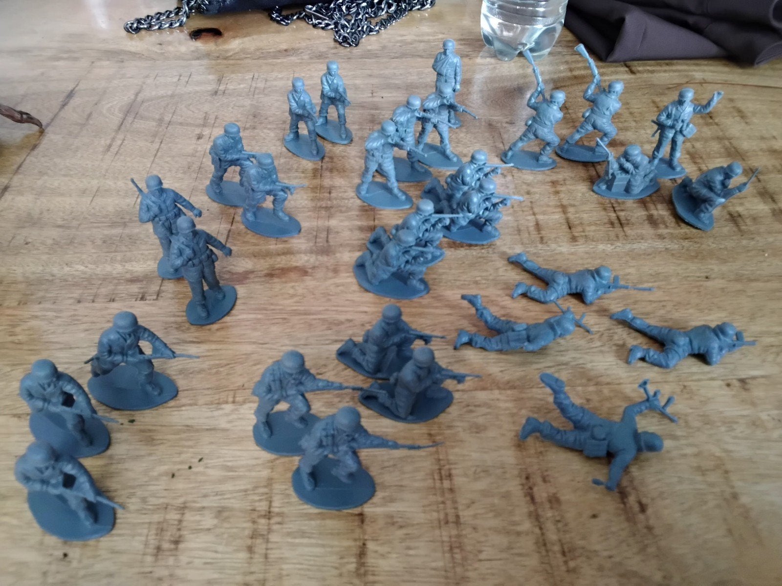 Airfix Duits WOII soldaten, schaal 1:32, 30 stuks, Verzamelen, Ophalen of Verzenden