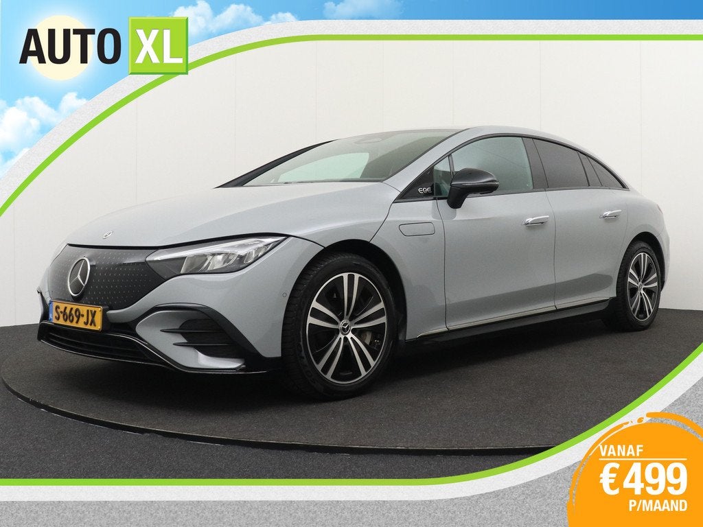 Mercedes-Benz EQE 300 AMG 89kWh NightPakket Sfeerverlichting, Auto's, Mercedes-Benz, Automaat, Achterwielaandrijving, 89 kWh, 572 km