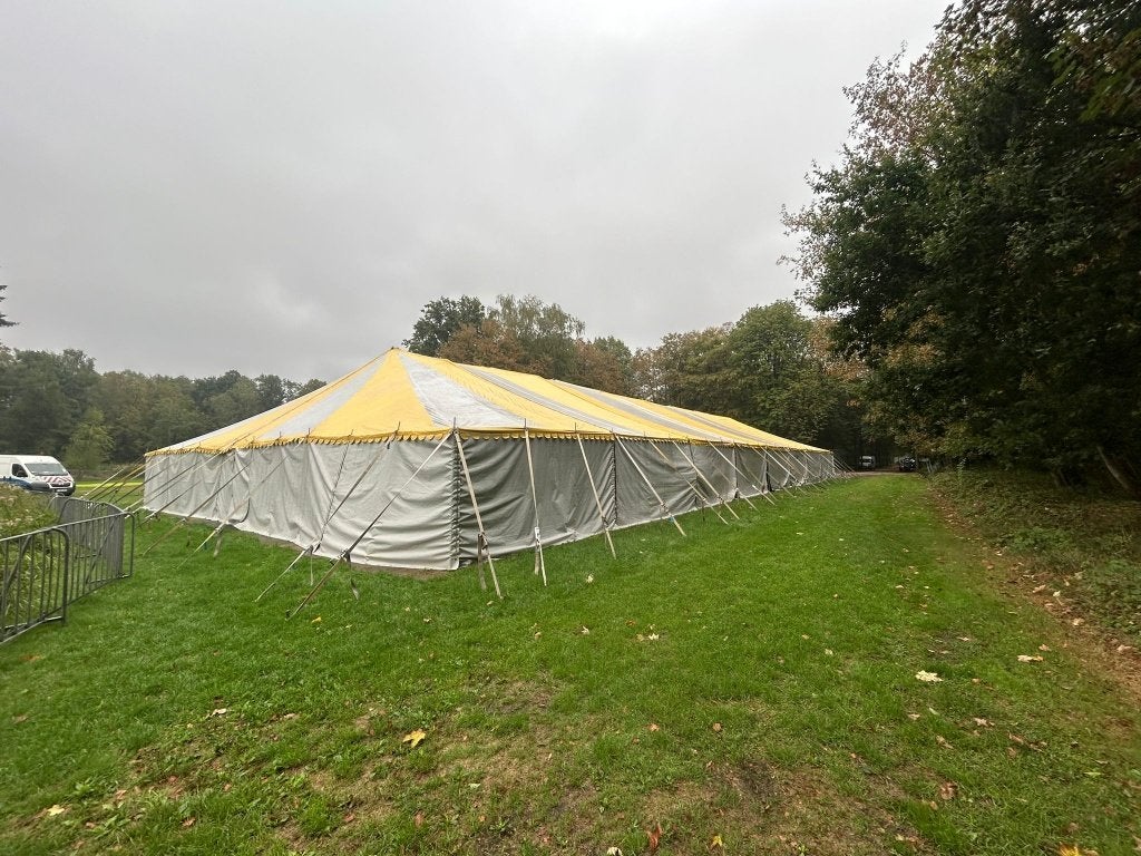 Tweedehands spantent 20 x 40m – 800m², Ophalen, Gebruikt, Overige typen, 6 meter of meer