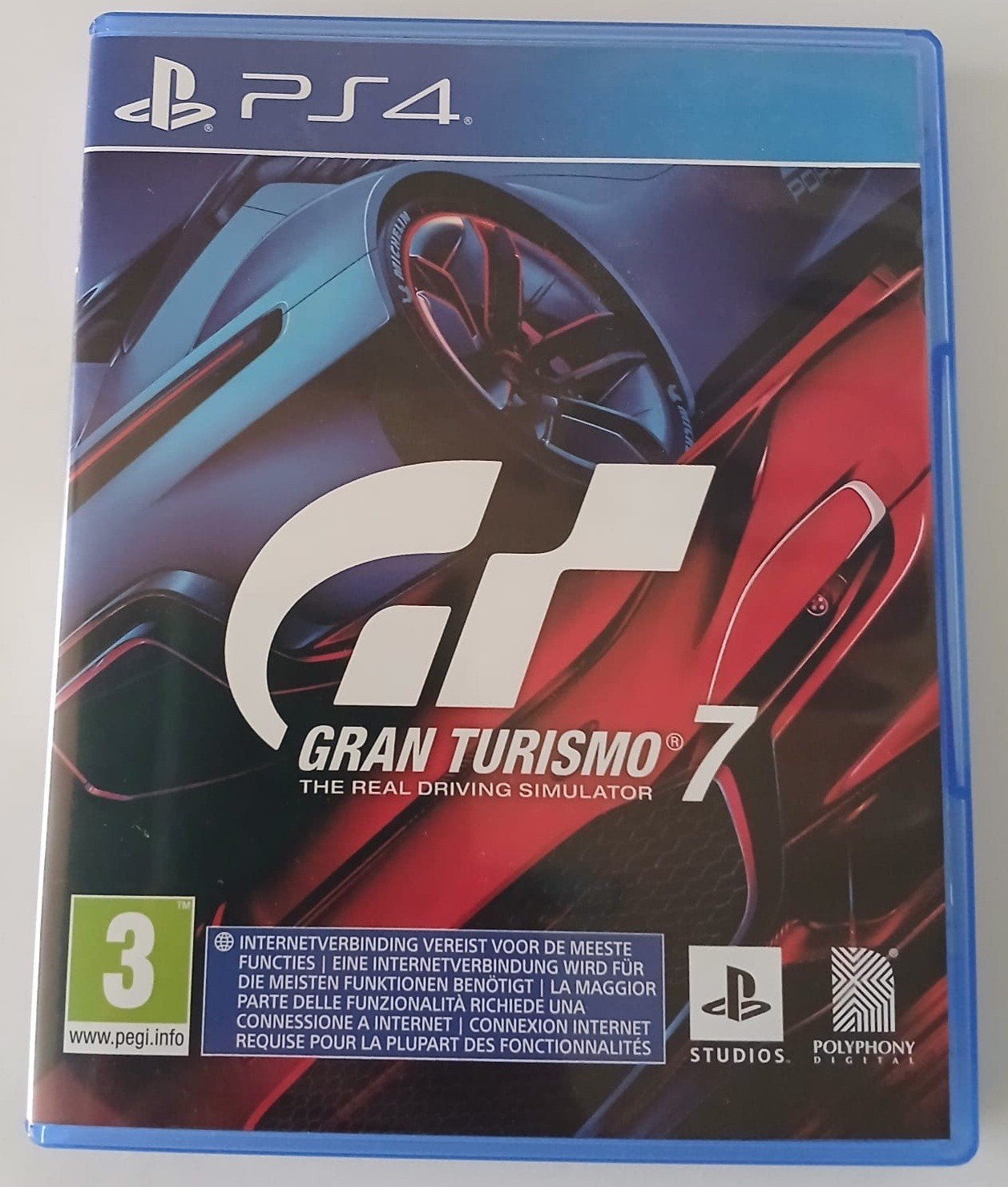 Gran Turismo 7 PS4 - Zo goed als nieuw, Racen en Vliegen, 2 spelers, Ophalen of Verzenden, Zo goed als nieuw