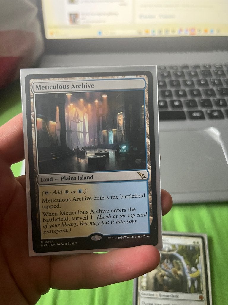 Meticulous archive mtg, Hobby en Vrije tijd, Ophalen of Verzenden, Zo goed als nieuw, Losse kaart