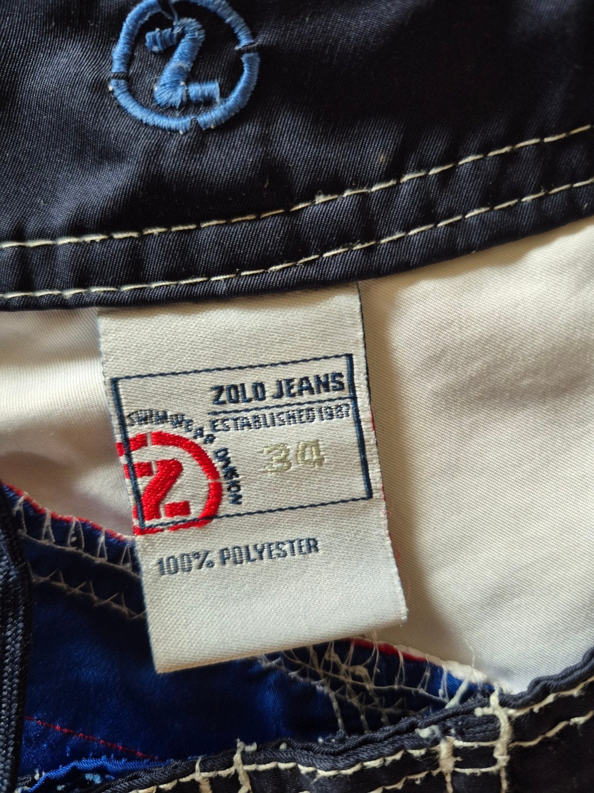 Zolo Jeans zwemshort - Maat 34 (M), Zolo Jeans, Ophalen of Verzenden, Zwemshort, Meerkleurig