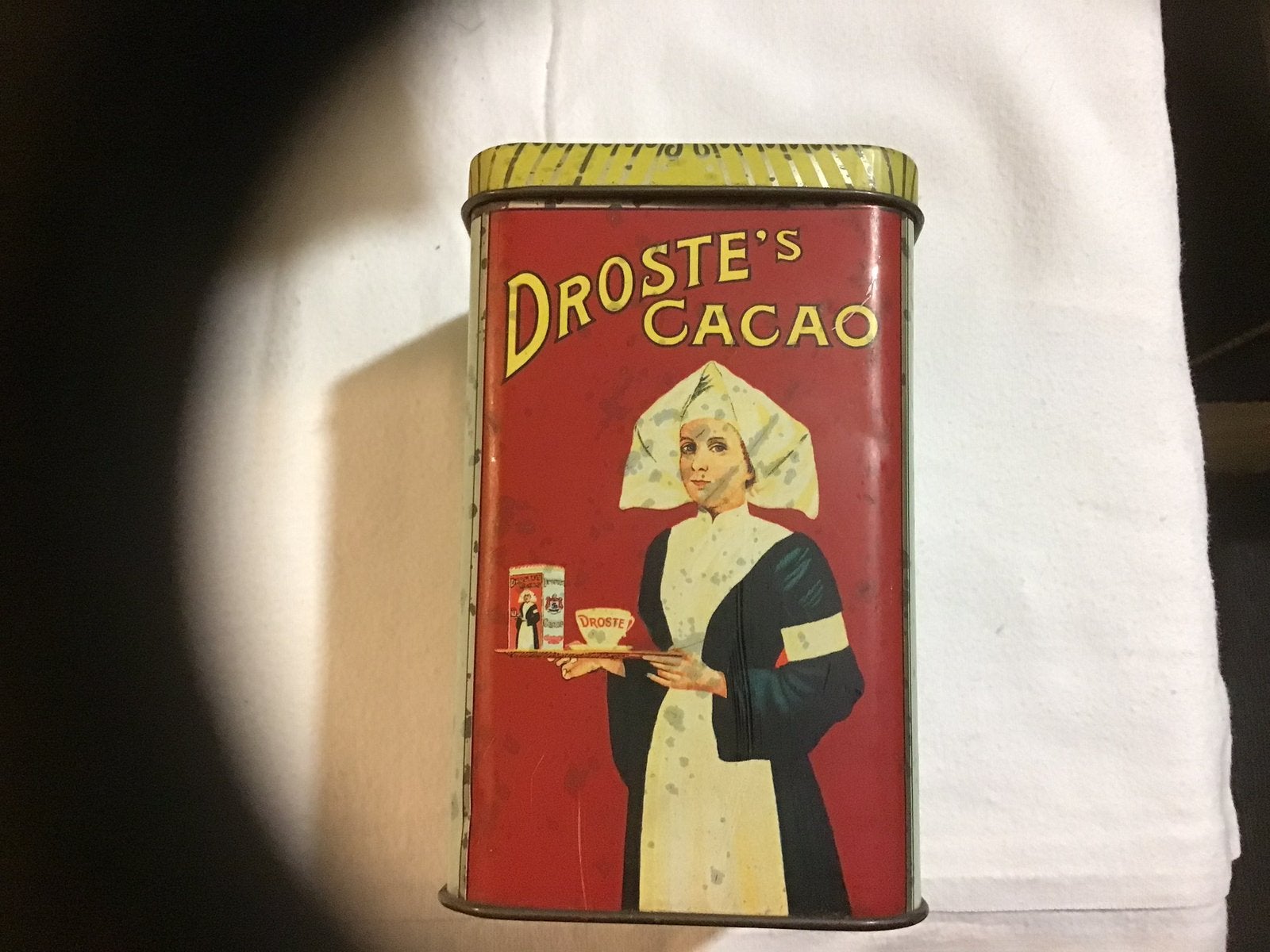Antiek blik Droste Cacao, Ophalen of Verzenden, Zo goed als nieuw, Overige, Droste