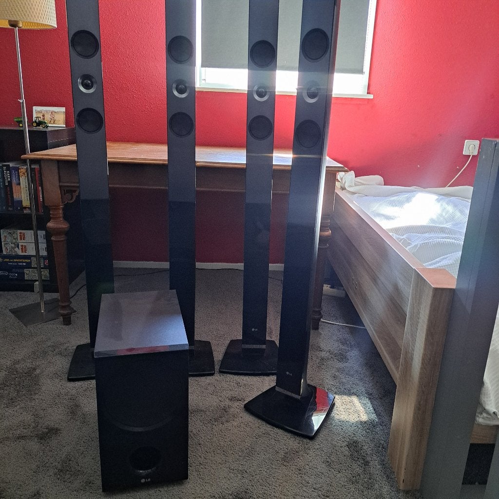 LG subwoofer/speakers SH96TZ-W/S voor home-cinema, Audio, Tv en Foto, Luidsprekers, Gebruikt, Overige typen, Ophalen, 150 watt of meer