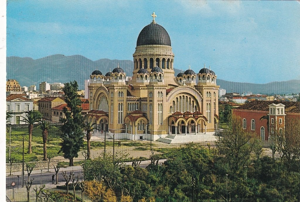 Griekenland patpai, church of st andrew, Verzamelen, Verzenden, 1960 tot 1980, Ongelopen, Overig Europa