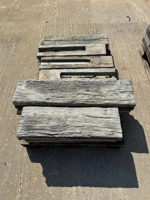 Plantenbak beton houtlook, Tuin en Terras, Tegels en Klinkers, Ophalen, Gebruikt, Beton, Overige typen