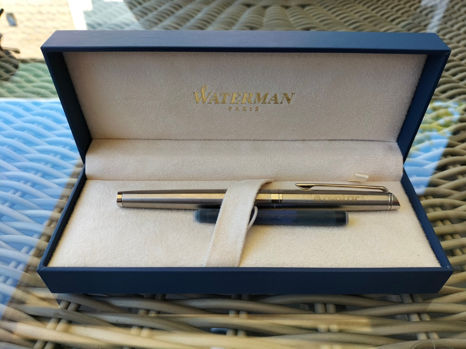 Waterman Hémisphère vulpen, Met doosje, Ophalen of Verzenden, Zo goed als nieuw, Vulpen
