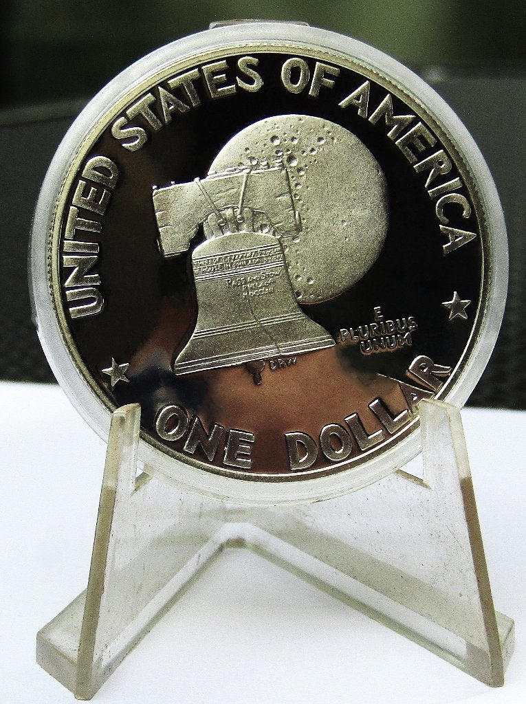 * 1776-1976-S - One Dollar Eisenhower - ZILVER  * PRUC -UNC*, Verzenden, Noord-Amerika, Losse munt, Zilver