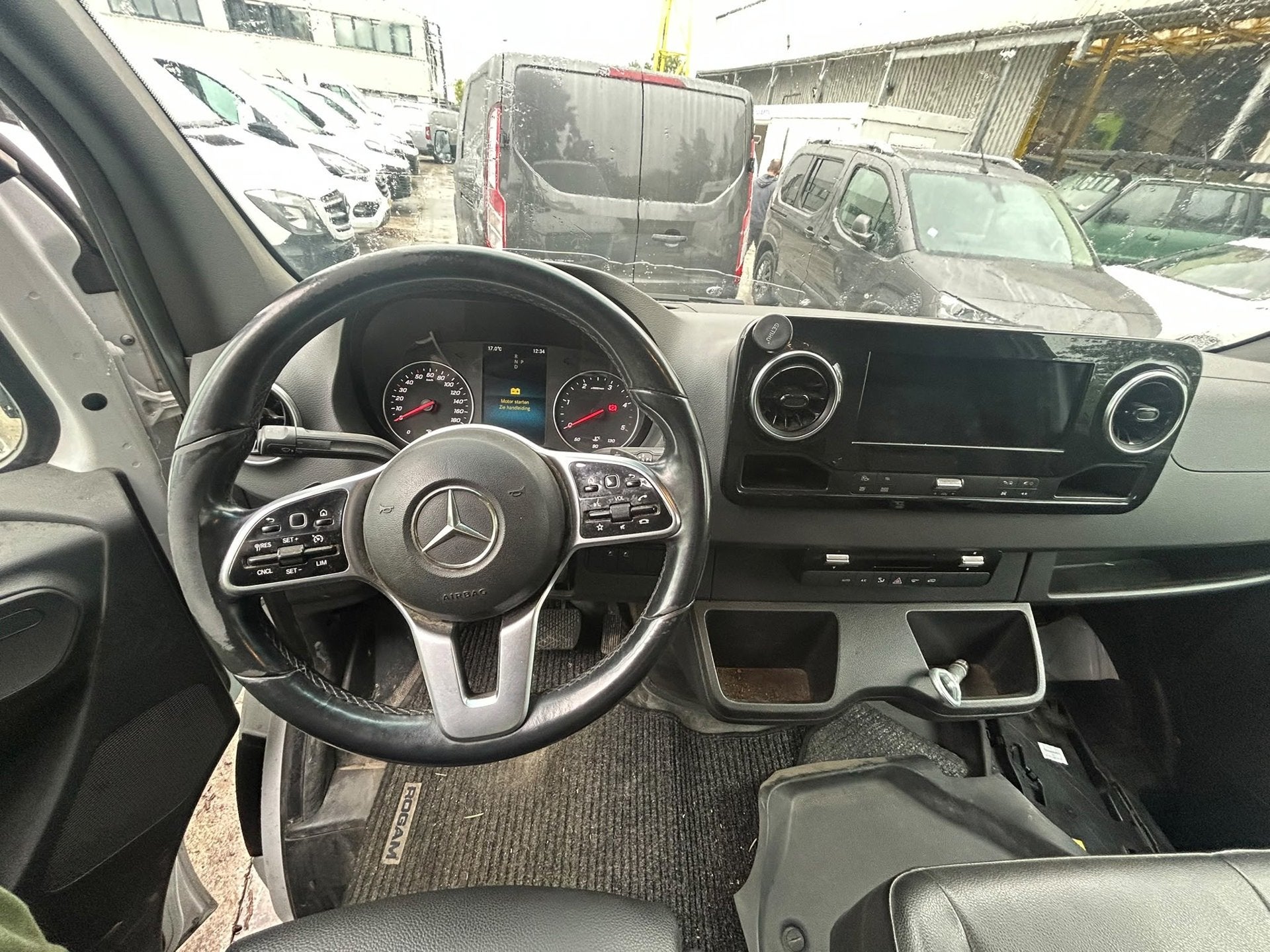 Mercedes-Benz Sprinter 314 2.2 CDI L1H1 AUTOM MOTOR DEFECT, Dealer onderhouden, Gebruikt, Wit, Bedrijf