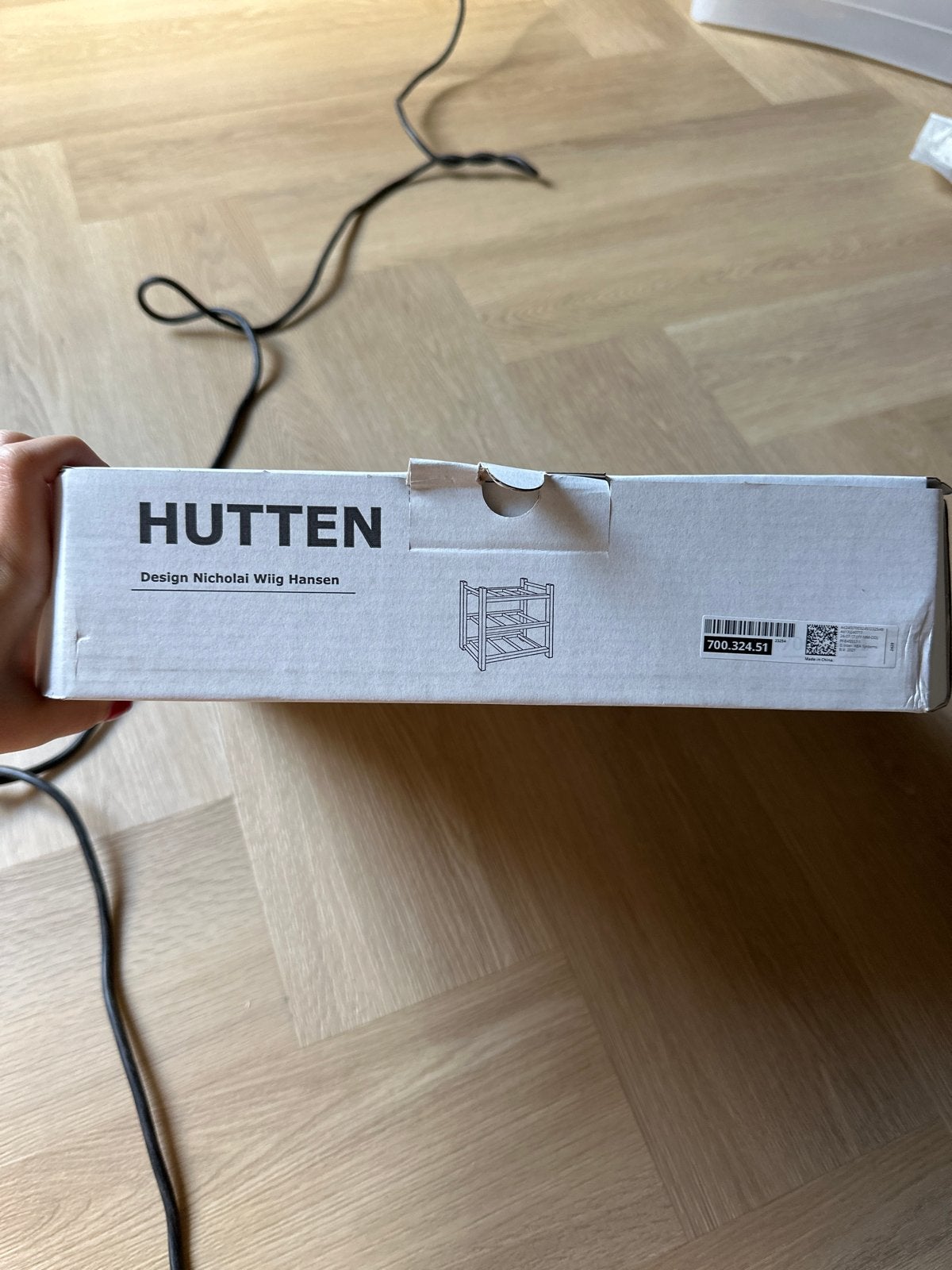 IKEA HÜTTEN Wijnrek - Nieuw in doos, Huis en Inrichting, Ophalen, Nieuw, Minder dan 5 flessen, 5 – 50