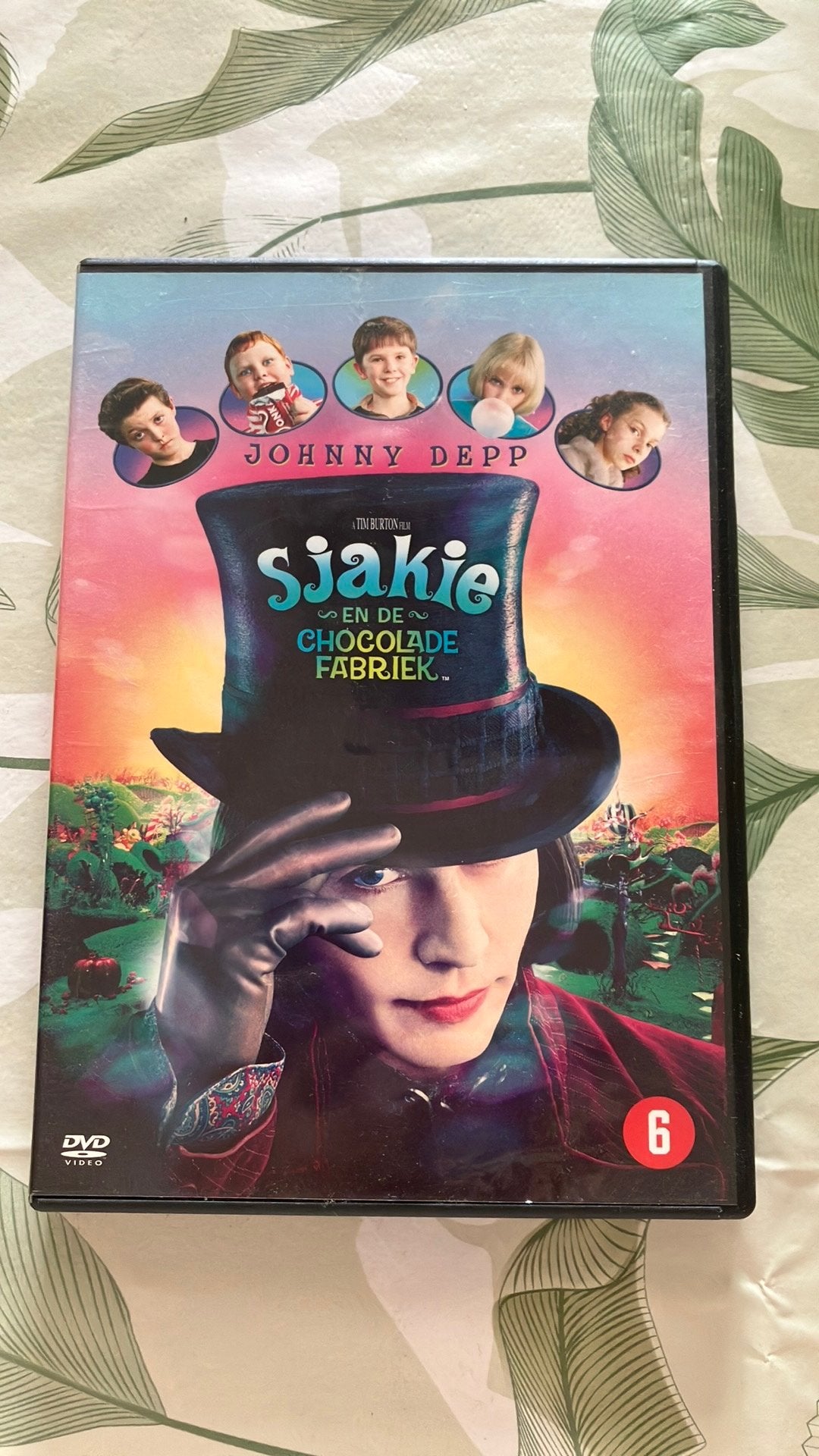 Dvd Sjakie en de chocoladefabriek, Alle leeftijden, Ophalen of Verzenden, Zo goed als nieuw