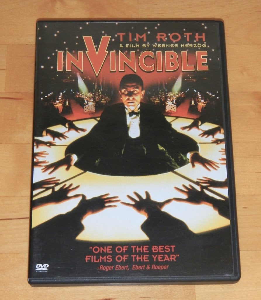 dvd - Invincible - Werner Herzog - Tim Roth - regio 1, Alle leeftijden, Verzenden, Gebruikt, Overige gebieden