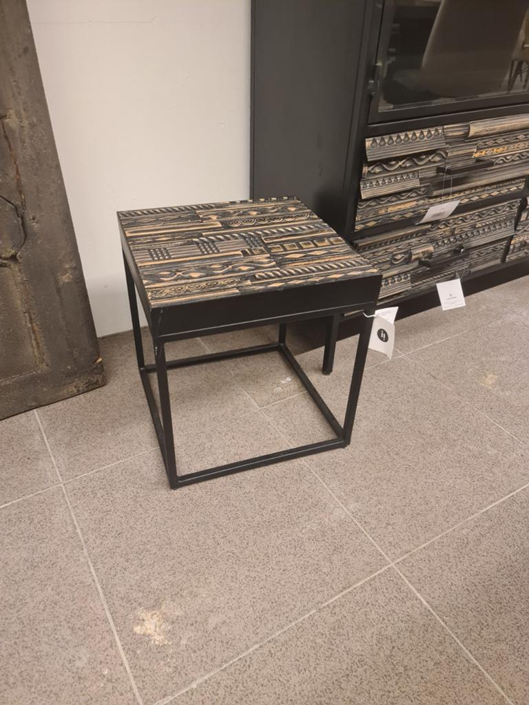 Nieuwe icathcers Malibu bijzettafel 40x40x45cm €75, Ophalen, Meerkleurig, Overige materialen, Nieuw