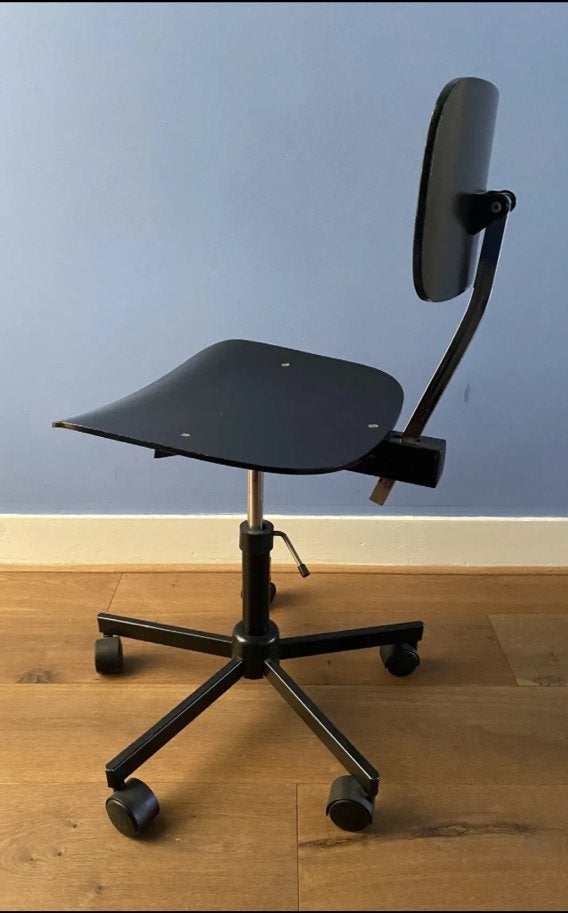 Bureaustoel - Deens design - Rabami Stole, Ophalen of Verzenden, Zo goed als nieuw, Zwart, Bureaustoel