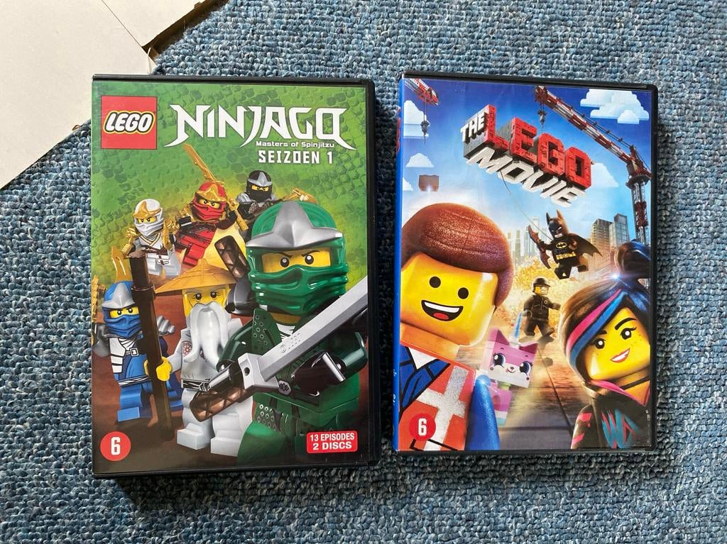 LEGO Ninjago Seizoen 1 & The LEGO Movie DVD's, Cd's en Dvd's, Dvd's | Tekenfilms en Animatie, Tekenfilm, Amerikaans, Boxset, Ophalen of Verzenden