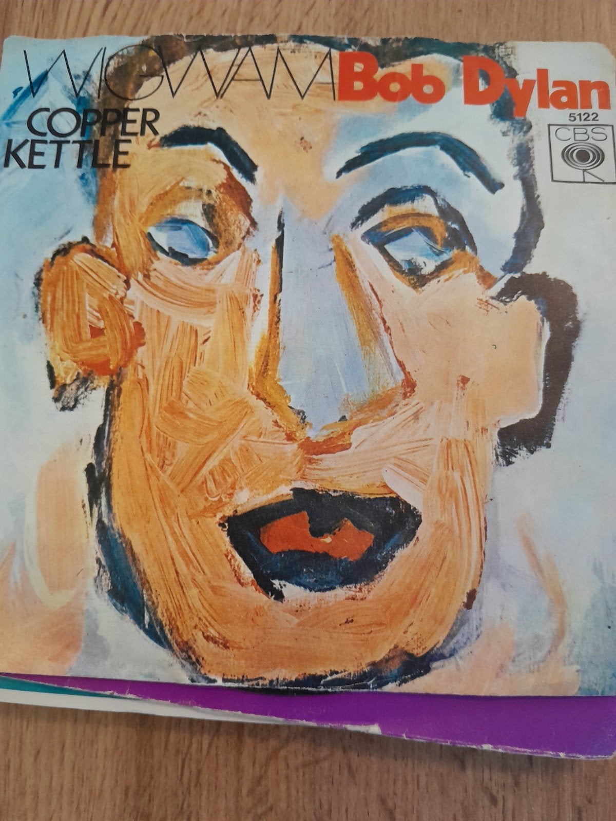 bob dylan 7 inch wigwam, Cd's en Dvd's, Vinyl Singles, Ophalen of Verzenden, Zo goed als nieuw, Pop