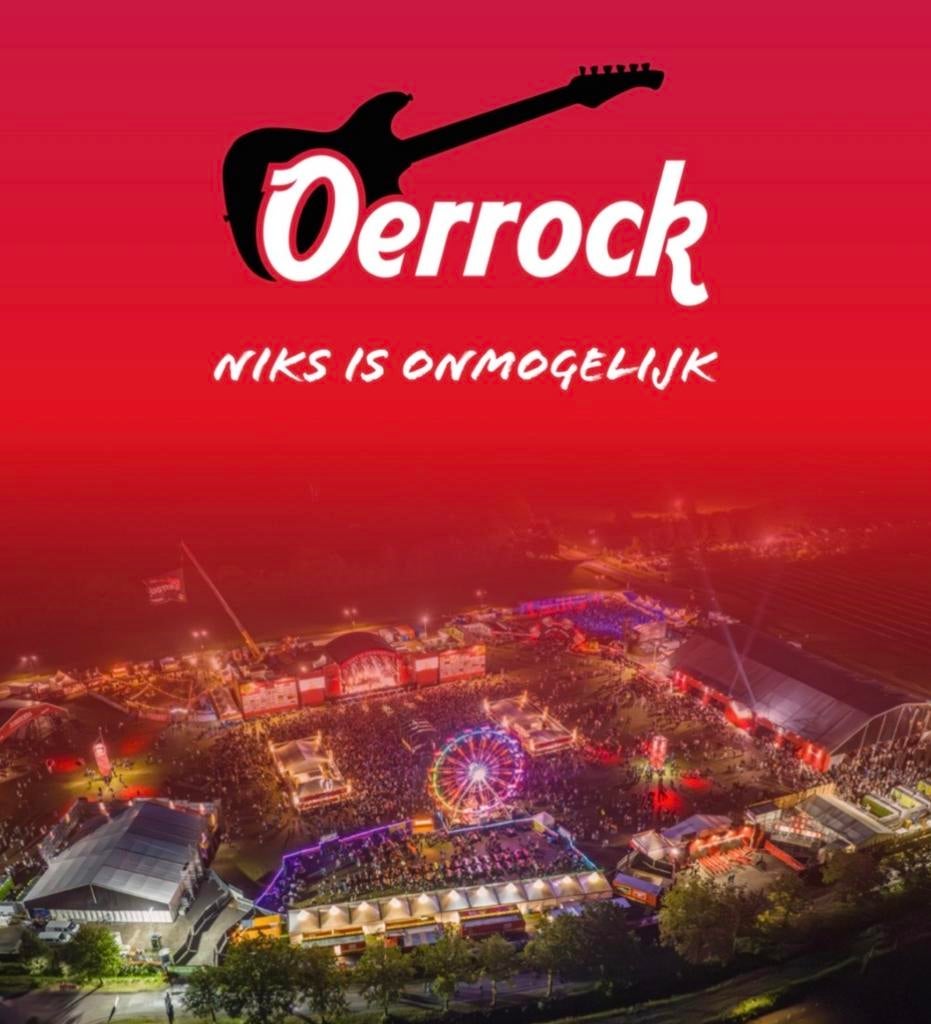 Fysieke Vrijdag Oerrock kaart 15-05, Eén persoon, Ticket of Toegangskaart