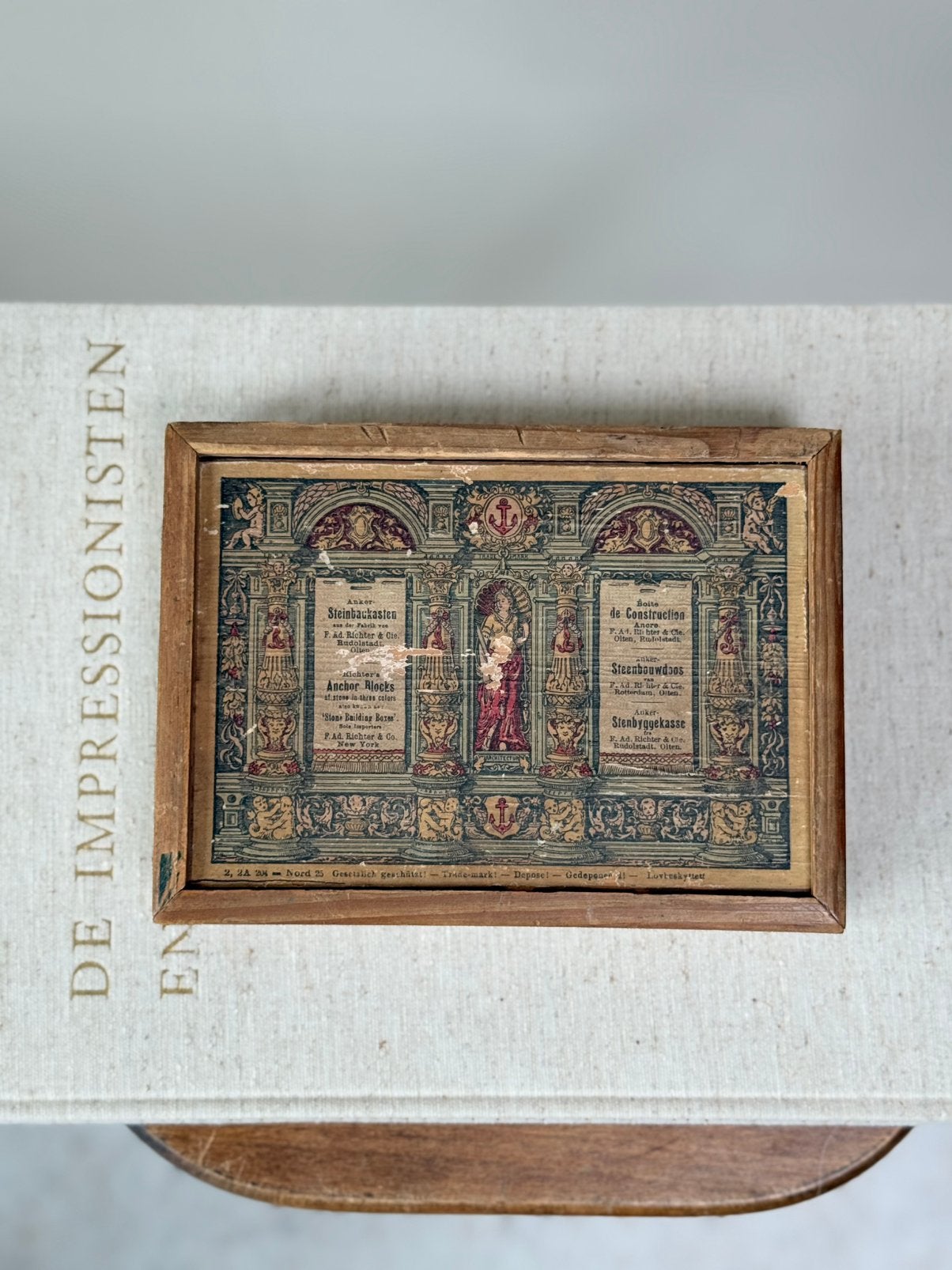 Richter’s Anker Steinbaukasten Nr. 2 Eger – ca. 1908-1914, Ophalen of Verzenden