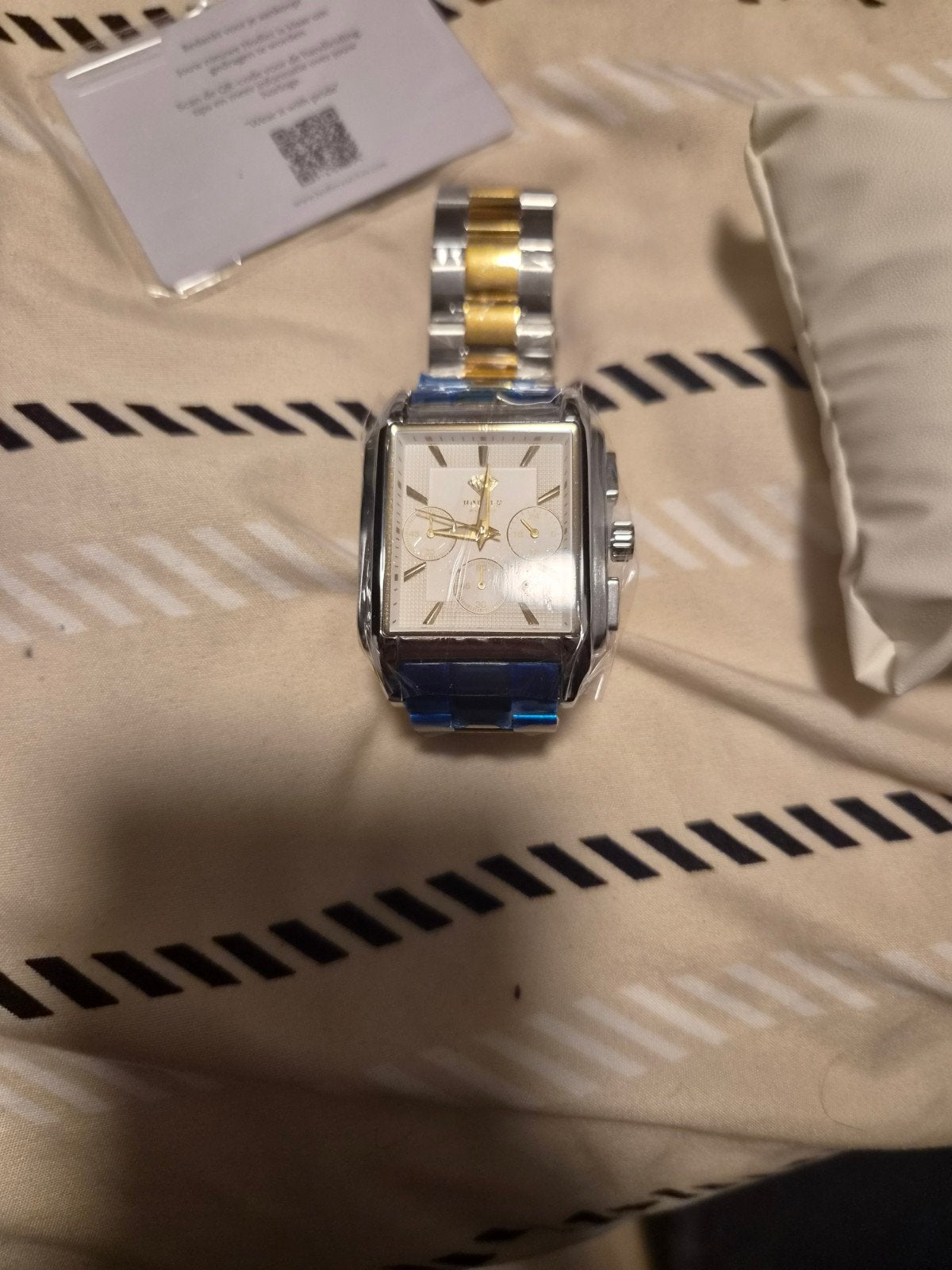 Hodler Horloge - Veyiaux Gold Silver - White Dial, Overige merken, Staal, Staal, Polshorloge